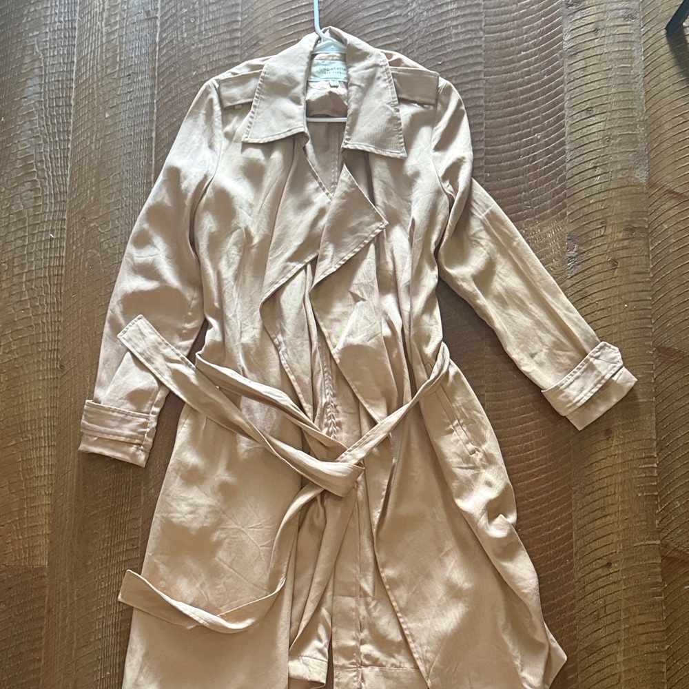 Bagatelle Light Tan Women's Trench Coat